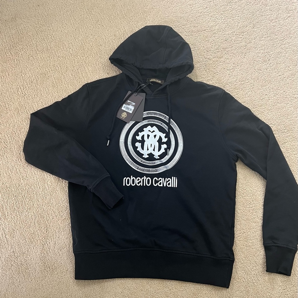 Roberto Cavalli Black Sweatshirt